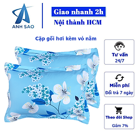 Cặp gối nằm hơi kèm vỏ 40x60cm A