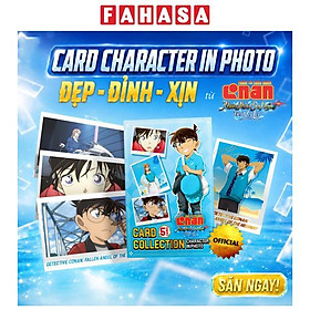 Bộ Thẻ Sưu Tập - Card Collection Thám Tử Lừng Danh Conan - Thiên Thần Sa Ngã Trên Xa Lộ - Character In Photo (5 Cards Ngẫu Nhiên/Túi)