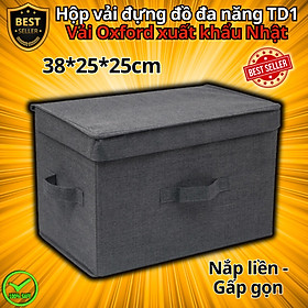 [Xuất Khẩu] Hộp Đựng Đồ Đa Năng Quần Áo Chăn Màn TD1 – Túi Vải Đựng Phong Cách Thụy Điển Sang Trọng, Lịch Sự – Chính hãng D Danido