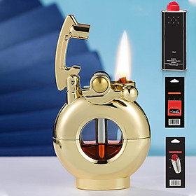 Mua Hột Qụet Bật Lửa Xăng Bấc Đá Lộ Thiên Hiển Thị Mức Nhiên Liệu Đẹp Độc Lạ Tiện Dụng  + Bộ Phụ Kiện Chuyên Dụng Cao Cấp ( Giao màu ngẫu nhiên )