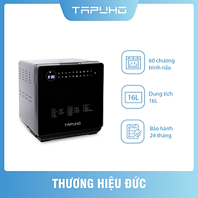 Mua Nồi Chiên Hơi Nước Tapuho TSF16   Nồi Chiên Không Dầu Đa Năng Dung Tích 16L Công Suất 2800W 60 Chương Trình Nấu Tự Động Quay Gà Nguyên Con Hàng Chính Hãng
