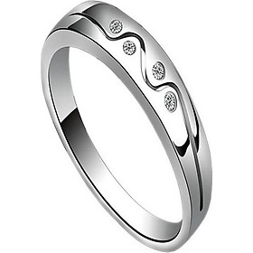 Nhẫn bạc nữ Hiểu Minh NU329
