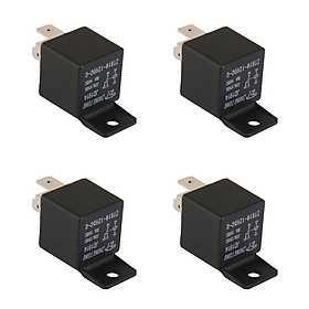 4x Car Truck Automotive DC 12V 80A 80 AMP SPDT Relay 5 Pin 5P for Headlight