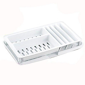 Mua Kệ úp bảo vệ bát đĩa tiện dụng (màu trắng) - Hàng nội địa Nhật
