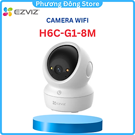Camera wifi trong nhà EZVIZ H6C G1 4K Sắc nét, AI nhận diện người, thú cưng - hàng chính hãng