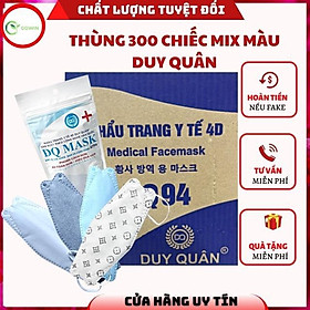 COMBO 100 KHẨU TRANG 4D KF 94 DUY QUÂN CHÍNH HÃNG