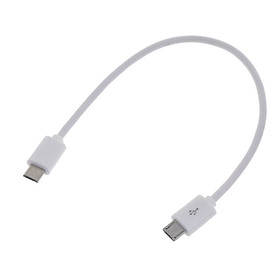 Micro USB 2.0 B Male to Micro USB B Male Cáp mở rộng chuyển đổi hỗ trợ OTG Màu sắc: 0,2m