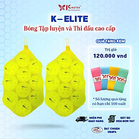Bóng Pickleball thi đấu và tập luyện cao cấp Kingtek K-Elite (Chứng nhận USAPA) | Combo 20 bóng