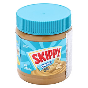 Bơ Đậu Phộng Mịn Skippy (340g)
