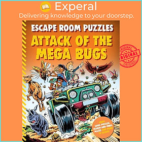Sách - Escape Room Puzzles: Attack of the Mega Bugs by Unknown (UK edition, paperback)