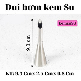 Mua Đui Bắt Kem Su Làm Bánh 3 Kích Cỡ Bằng Thép Không Gỉ Cao Cấp - KEMSU