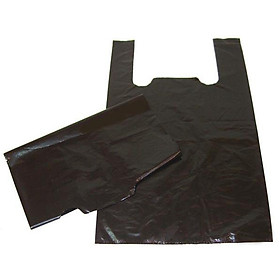 Mua 1KG Túi Nilon Đen Bóng Dẻo Dai Có Quai Sách (Size 26 Đựng 3Kg)