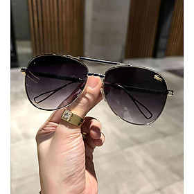 Kính râm nam chống nắng thời trang phi công mắt khói sành điệu