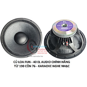Mua LOA BASS 40 (4 TẤC) EL AUDIO TỪ 190 CÔN 76 - GÂN 2 XẾP - KARAOKE NGHE NHẠC SÂN KHẤU SỰ KIỆN - CỦ LOA 4 TẤC