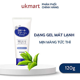 Tẩy Tế Bào Chết Rosette Gommage Nhật Bản Hàng Chính Hãng 120g - Xanh - Mọi loại da