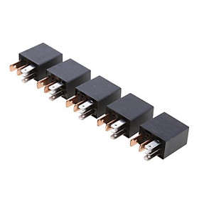 4x5 Pieces 12V Micro 30A 5-Pin Automotive Changeover Relay Car Bike Boat