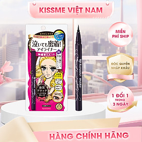 Bút Kẻ Mắt Nước Không Trôi Không Lem Kissme Heroine Make Nét Siêu Sắc Mãnh (3 Màu)