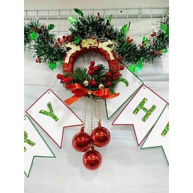 Vòng và Chuông Treo Trang Trí Noel dcxm58