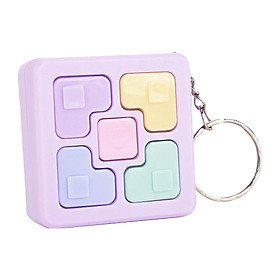 Pocket  Game Machine Keychain Retro Video Games for Adults Women