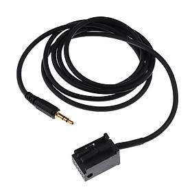 Car 3.5mm Male Aux Audio Input Cable Adapter