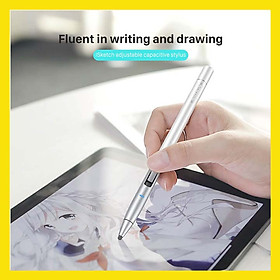Mua Bút cảm ứng đa năng cho iPad/ iPhone/ Samsung/ Tab và các dòng điện thoại  máy tính bản cảm ứng chính hãng Nillkin iSketch Adjustable Capacitive Stylus được trang bị 3 chip thông minh  3 mức độ khác nhau - Hàng chính hãng