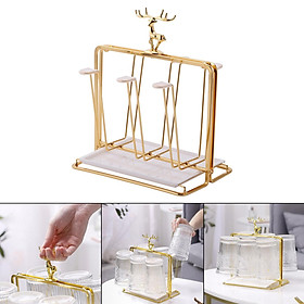 Hình ảnh Coffee Mug Stand Holder with tray Rack for home Living Room