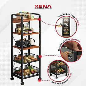 Mua Kệ bếp lưu trữ vật dụng đa năng KENA kn150-1 lắp ghép thông minh tiện lợi