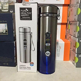 Mua Bình Giữ Nhiệt Inox 1000ML Giữ Nhiệt Tối Ưu Hơn 8H. Bình nhiệt inox sus 304 an toàn