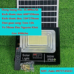Mua Đèn Năng lượng mặt trời 300w siêu sáng