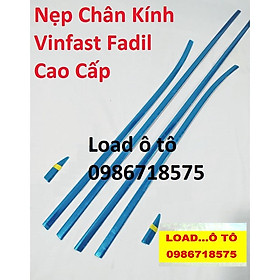 Bộ Nẹp Chân Kính Xe Vinfast Fadil 2022-2019 Inox Mẫu 6 Chi Tiết