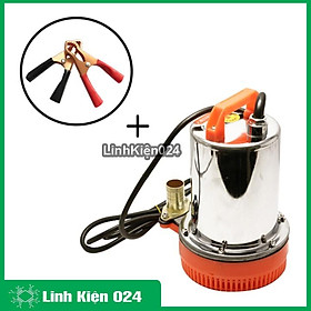 Hình ảnh Máy Bơm Chìm Hộ Gia Đình ZQB-12 12V 180W ( Tặng 2 Kẹp Cá Sấu ) - BH 3 tháng