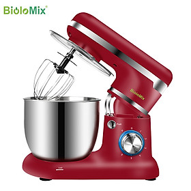 Máy trộn bột và đánh trứng 5 lít thương hiệu cao cấp BioloMix BM785LB - Công suất 1500W - HÀNG NHẬP KHẨU