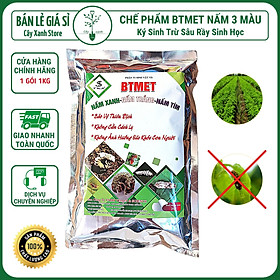 Mua Chế phẩm trừ sâu sinh học TKS BTMET NẤM 3 MÀU - An toàn  Không cần cách ly - Gói 1kg - Cây Xanh Store