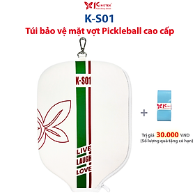 Túi bảo vệ mặt vợt Pickleball cao cấp K-S01, chính hãng, chất liệu Neoprene cực bền, thời trang, chống nước