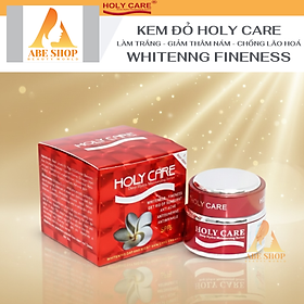 Kem HOLY CARE Đỏ 20g - WHITENING DAY AND CREAM SKIN CARE CREAM Dưỡng Trắng Da - Tái Tạo 5 in 1