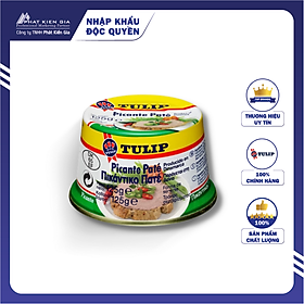 Pate Heo Cay Tulip 125g (Đan Mạch) - Date 20/12/2027 + Hộp bị séc nhẹ