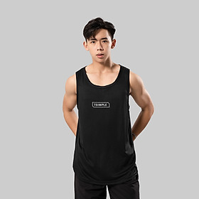 Áo Ba Lỗ Tank Top Thể Thao Nam TSIMPLE Ver.02 Nhiều màu - Đen - 3XL