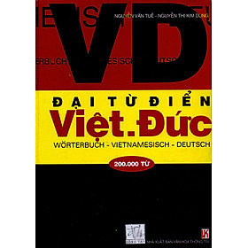 Đại từ điển Việt – Đức (2000.000 từ) – (Bìa cứng)