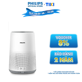 Máy Lọc Không Khí Philips AC0850 /20 |Nhỏ gọn, làm sạch trong chưa đầy 16phút - Hàng Chính Hãng