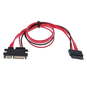 13 pin SATA Female to 22 Pin SATA Male Power Cable Adapter 40cm 16 Inches