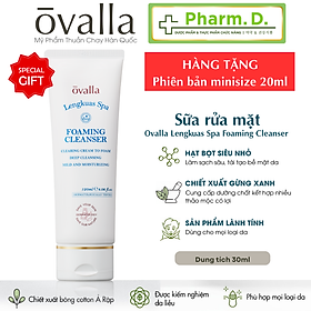 [GIFT] SỮA RỬA MẶT MINISIZE THUẦN CHAY OVALLA 30ml