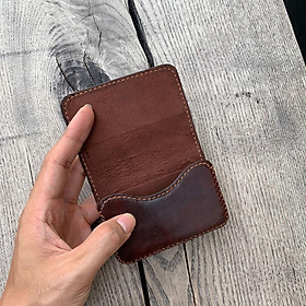 Ví da đựng thẻ ATM và danh thiếp - Handmade thủ công - Da thật