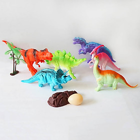 Bộ đồ chơi sưu tập mô hình Khủng Long Dinosaurs nhựa ABS cao cấp