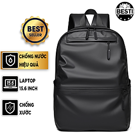 Balo nam nữ thời trang besti, bao đi học, balo laptop, máy tính 14 inch chất liệu cao cấp chống nước - hàng chính hãng