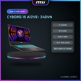 Mua MSI Laptop Cyborg 15 A12VE-240VN|Intel i7-12650H|RTX 4050|Ram DDR5 8GB|512GB SSD|15.6  FHD 144Hz  45%  Hàng chính hãng 