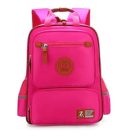 Balo Đi Học, Cặp học Sinh Siêu Nhẹ Chống Thấm Cho Học Sinh Nam Nữ Cấp 1, Cấp 2 (39x29cm)