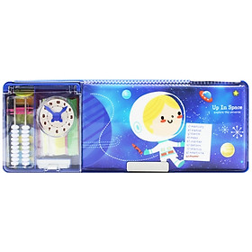 Hộp Bút Hít 3546-12 - Mẫu 6 - Màu Xanh Dương