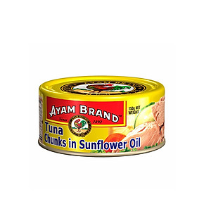 Cá Ngừ Ngâm Dầu Hướng Dương Ayam 150G