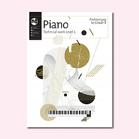 Sách Luyện Kỹ Thuật Piano AMEB - 2018 Piano Technical Work Trọn bộ (Level 1+2)