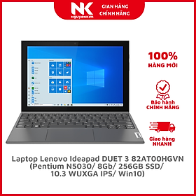Mua Laptop Lenovo Ideapad DUET 3  82AT00HGVN (Pentium N5030/ 8Gb/ 256GB SSD/ 10.3 WUXGA IPS/ Win10) - Hàng Chính Hãng